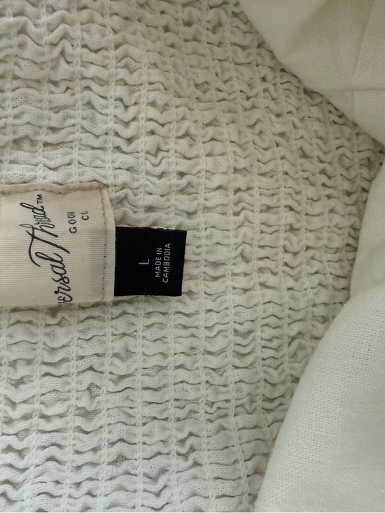 Universal Thread White Button-Front Midi Sundress - Picture 2 of 2